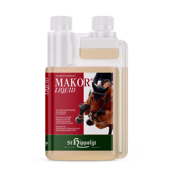 Produktbild: St. Hippolyt Makor Liquid für eine lockere Muskulatur für Pferde