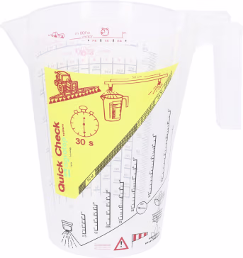 Produktbild: Agrotop QuickCheck Dosierbecher 2 l aus PP (Polypropylen)
