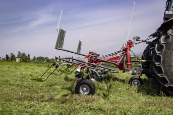 Lifestyle: Massey Ferguson Heuwender MF TD 676 DN 6,60 m Dreipunktanbau Heck