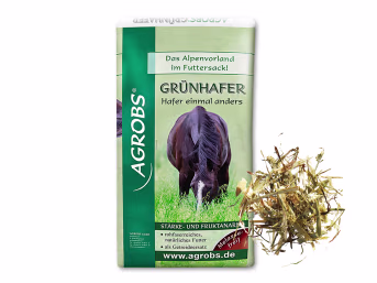 Produktbild: AGROBS Grünhafer stärkearmes Strukturfutter als Kraftfutterersatz und zur Aufwertung der Ration Faser