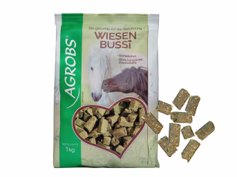 Produktbild: AGROBS WiesenBussi schmackhafte Leckerlis mit Obst und Gemüse als Belohnungsfutter