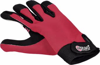 Produktbild: INFACO® Schutzhandschuhe Gr. 10 rechte Hand, rot, GWDSESD10
