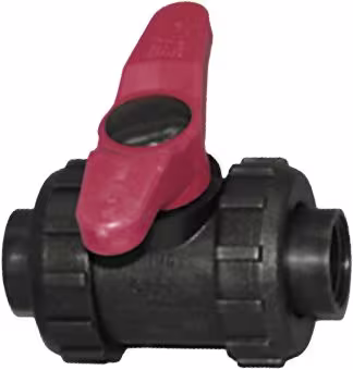 Produktbild: Cemo Kugelhahn Innengewinde, PVC (Polyvinylchlorid), für Transportbehälter unterfahrbar