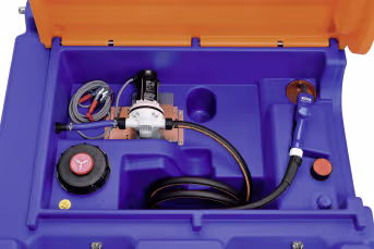 Produktbild: Cemo Tankanlage Blue-Mobil Easy 980 l, für AdBlue®, mobil, 12 V-Pumpe, mit Deckel, 10972