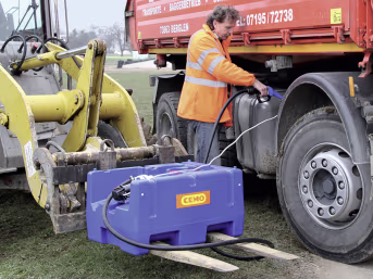 Produktbild: Cemo Tankanlage Blue-Mobil Easy 125 l, für AdBlue®, mobil, 12 V-Elektropumpe Cematic Blue, 10195