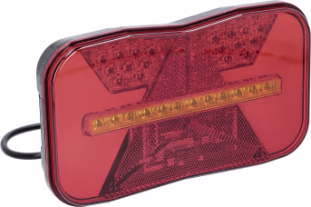 Produktbild: LED-Schlussleuchte Rio II rechts, 12 V, Schluss-, Brems-, Blink-, Standlicht