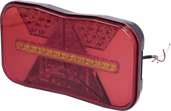 Produktbild: LED-Schlussleuchte Rio II rechts, 12 V, Schluss-, Brems-, Blink-, Standlicht