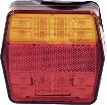 Produktbild: LED-Schlussleuchte Rom IV links/rechts, 12 V, Schluss-, Brems-, Blink-, Standlicht