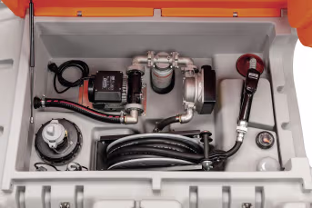 Produktbild: Cemo Tankanlage Cube Outdoor Premium 980 l, für Diesel, stationär, 230 V-Pumpe, 11631