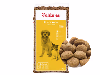Produktbild: Mifuma Krokette Hund Alleinfuttermittel für Hunde Hundefutter Trockenfutter Hund Brikett