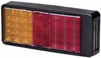 Produktbild: Hella® LED-Schlussleuchte links/rechts 9 – 36 V DC, 223 x 98 x 35 mm, Schluss-, Brems-, Blinklicht