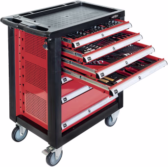 Produktbild: Airpress Werkzeugwagen 217-teilig
