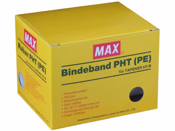 Produktbild: MAX® Bindeband PE transparent 10 Rollen