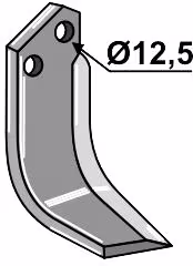 Produktbild: Industriehof® Fräsmesser links/rechts 160 x 60 x 6 mm, Bohrung 12,5 mm, für Del Morino