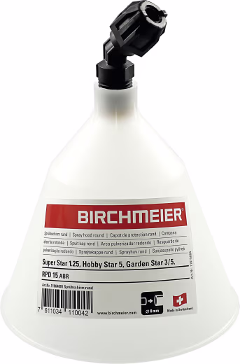 Produktbild: Birchmeier® Sprühschirm 1 bis 4 bar, 125 mm, steckbar