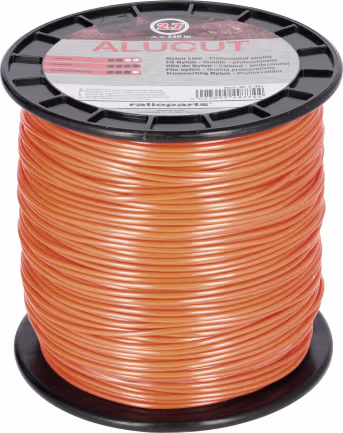 Produktbild: Mähfaden Alucut 2,7 mm/240 m rund, orange, Spule