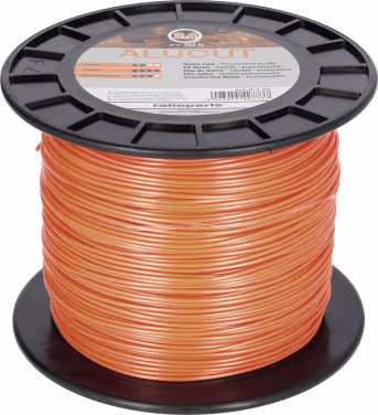 Produktbild: Mähfaden Alucut 2,4 mm/360 m rund, orange, Spule