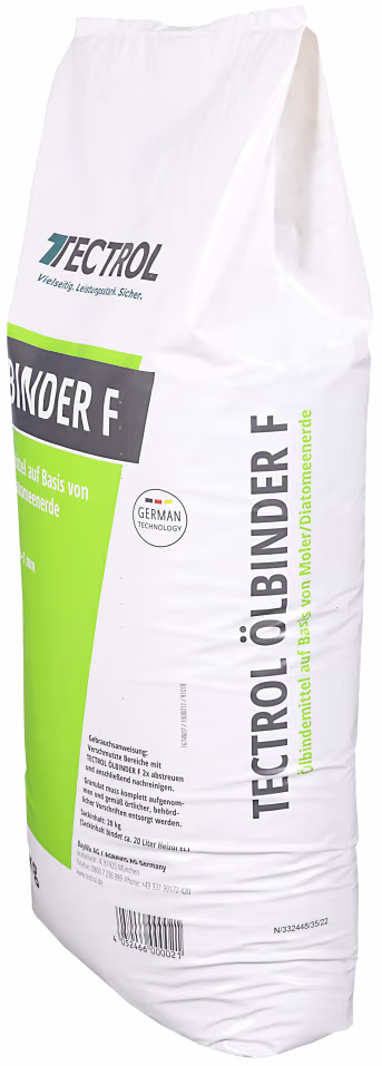 Produktbild: TECTROL ÖLBINDER F Ölbindemittel, Werkstatt, Tankstellen, Feuerwehr, Typ III R, Ölbinder