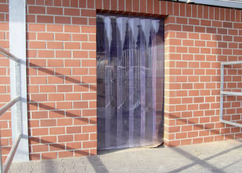 Lifestyle: Growi® Streifenvorhang 1.250 x 2.250 mm für Paddock- und Boxentüren, Komplettset