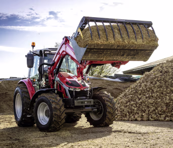 Produktbild: Massey Ferguson Traktor MF 5S.115 85 kW (115 PS) bei 2.000 min⁻¹ inkl. Frontlader MF FL.4121