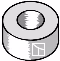 Produktbild: Industriehof® Buchse 16,5 x 25 x 9 mm, für Fischer