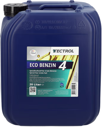 Produktbild: TECTROL ECO BENZIN 4 20 l Kanister Sonderkrafstoff, Gerätebenzin, Alkylatbenzin für 4-Takt-Motoren