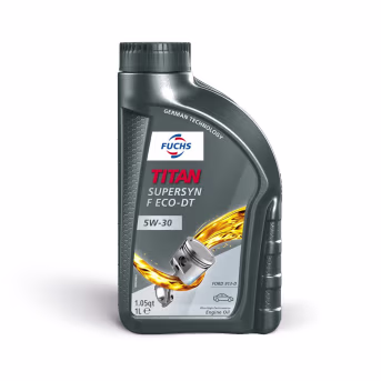 Produktbild: Fuchs TITAN SUPERSYN F ECO-DT 5W-30 1 l Dose SAE 5W-30 Motoröl, Leichtlauföl, High Performer, PKW, SAE 5W-30