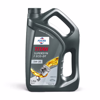 Produktbild: Fuchs TITAN SUPERSYN F ECO-DT 5W-30 5 l Kanister SAE 5W-30 Motoröl, Leichtlauföl, High Performer, PKW, SAE 5W-30