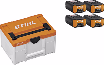 Produktbild: STIHL Akku-Box Systainer³ mit 4 x AP 500 S, EA01 200 0009