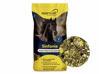 Produktbild: marstall® Sinfonie schmackhaftes Kräutermüsli für Pferde