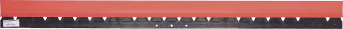 Produktbild: ESM Mähmesser 117 cm, mit Verstärkung, für Schwinghebelbalken Balkenmäher Agria, Bucher, Tielbürger
