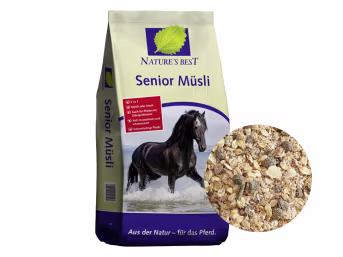 Produktbild: NATURE´S BEST Senior Müsli haferfrei, melassefrei, für ältere Pferde