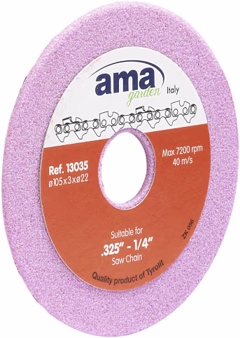 Produktbild: Schleifscheibe 105 x 22 mm für Kettenschärfgerät Nick the Grinder