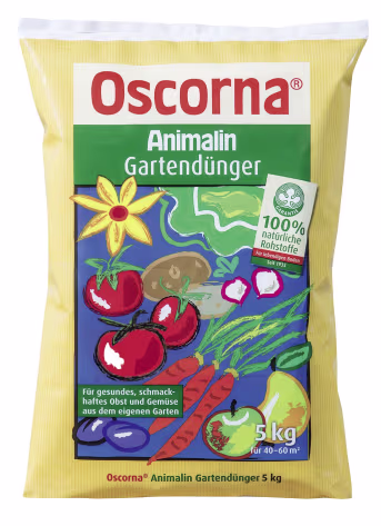 Produktbild: Oscorna® Animalin Gartendünger organischer NPK-Dünger (7+4+0.5) 5 kg Beutel Pulver