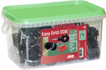 Produktbild: Ako Ringisolator 75 EDX Holzgewinde selbstschneidend, für Draht, Litze, Seil, Band 10 mm