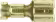 Produktbild: Herth + Buss Flachsteckhülse 6,3 x 0,8 mm Messing blank mit Rastnase
