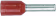 Produktbild: Herth + Buss Kabelendhülse 1,5 mm², rot, teilisoliert, 50 252 173