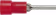 Produktbild: Herth + Buss Drahtstifthülse rot, 0,5 – 1 mm², Steckbreite 1,9 mm, verzinnt, teilisoliert, 50 252 409