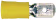 Produktbild: Herth + Buss Flachstecker 6,3 x 0,8 mm, Kabel 4 – 6 mm², Messing, PVC (Polyvinylchlorid) verzinnt