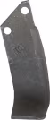 Produktbild: Industriehof® Fräsmesser links/rechts 180 x 60 x 6 mm, Bohrung 12,5 mm, für Muratori, Sovema