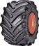 Produktbild: Mitas Landmaschinenreifen SFT Radial TL mit grobem Profil und oranger Felge