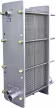 Produktbild: Plattenwärmetauscher Modell F Milch-/Wasserdurchsatz 2.750/6.450 l/h, Edelstahl, Wandmontage