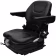 Produktbild: Staplersitz Tecthrone Medium M 80, mechanische Scherenfederung, PVC-Kunstleder, schwarz