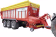 Produktbild: Pöttinger Ladewagen Torro 8010 D Combiline Ladevolumen 42 m³ mit Mehrzweck-Rotor, 2 Dosierwalzen