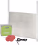 Produktbild: KERBL Hühnerklappe 430 x 400 mm Set mit Steuerung und Schienen für Geflügelställe, 70545