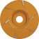 Produktbild: KERBL Klauenscheibe P6 125 mm, 16360