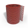 Produktbild: Valut Lüftungsband 150 mm x 5 m, rot PVC, gelocht, Vogelschutzgitter