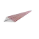 Produktbild: Valut Lüftungsprofil Aluminium gelocht 30 mm x 50 mm 2,5m rot beidseitig gelocht