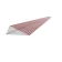 Produktbild: Valut Lüftungsprofil Aluminium gelocht 30 mm x 70 mm 2,5m rot beidseitig gelocht