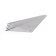 Produktbild: Valut Lüftungsprofil Aluminium gelocht 30 mm x 90 mm 2,5m blank beidseitig gelocht